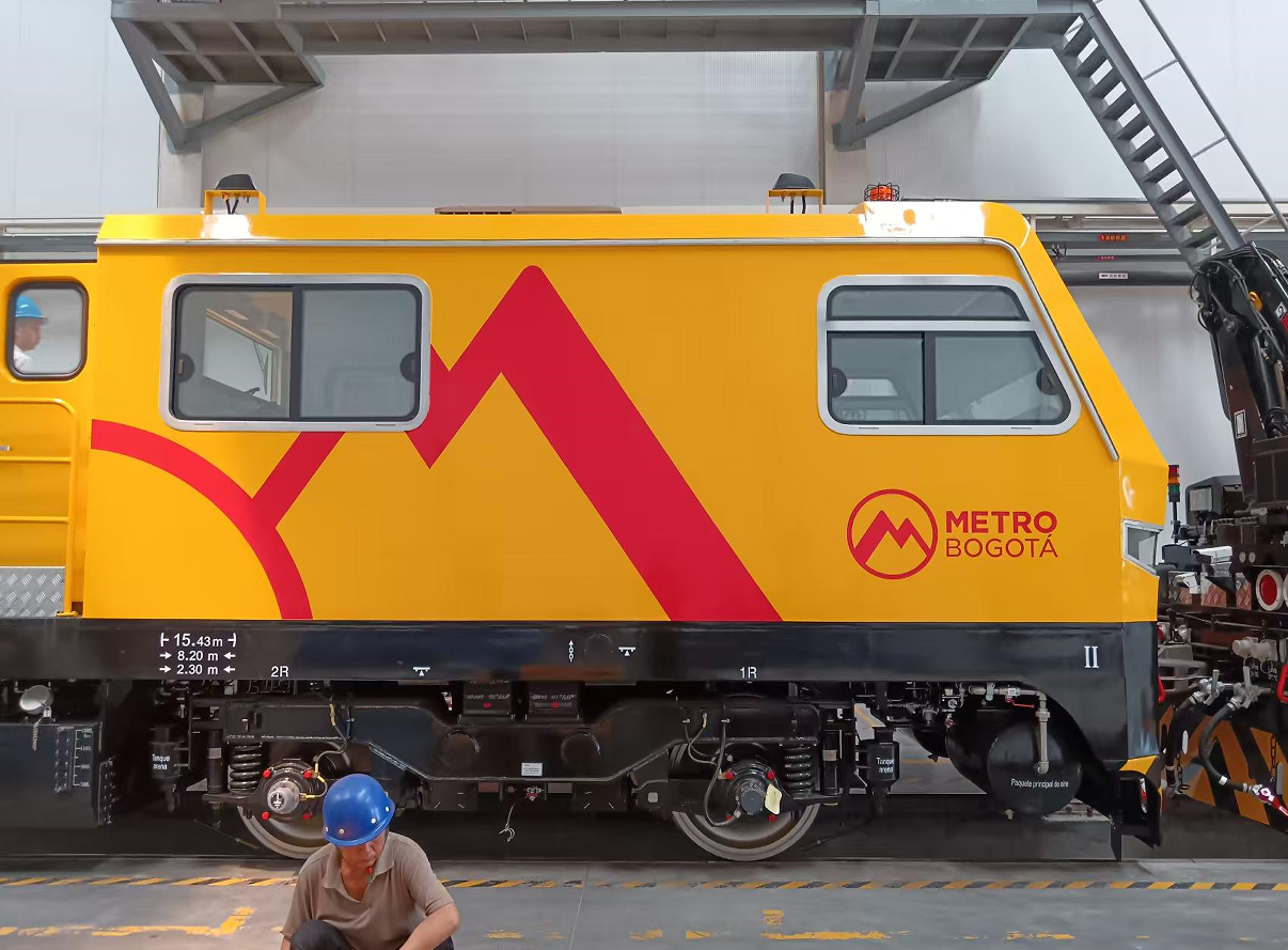 中車首批多功能軌道車發(fā)往哥倫比亞，深盟新材料攜手國(guó)際油漆提供整體涂裝涂料解決方案