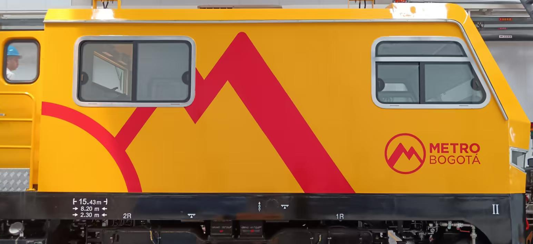深盟新材料為中車出口哥倫比亞7套車組提供涂料保障工作！